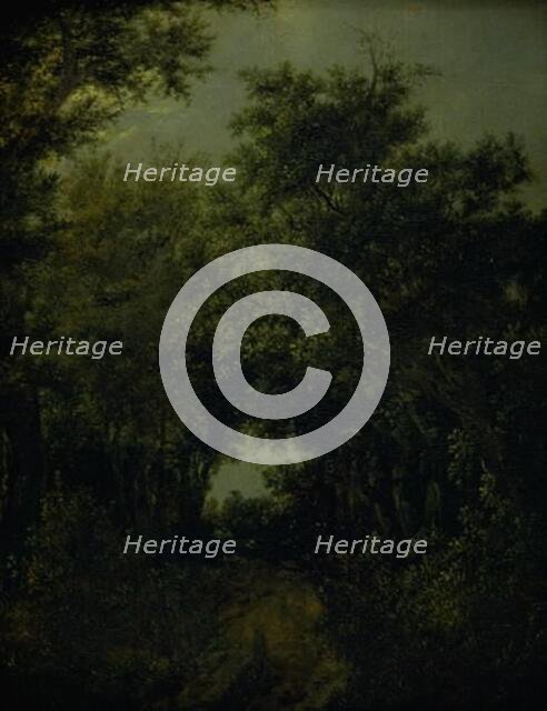 Road in an Oak Forrest, 1646. Creator: Jacob van Ruisdael.