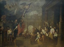 Christ Healing the Sick People Lying near the Pool of Bethesda, 1675. Creator: Theodor Boeyermans.