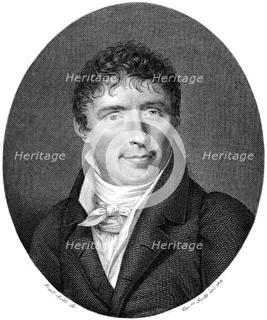 Portrait of the composer Bonifazio Asioli (1769-1832), 1812. Creator: Scotto, Francesco Emanuele (1756-1826).