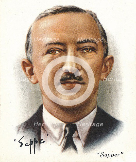 'Sapper' (Lt-Col Cyril McNeile), 1937. Artists: Unknown, WD & HO Wills.