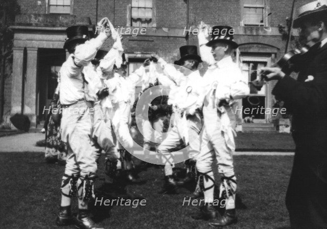 Bidford Morris Dancers, Redditch, Worcestershire, 2 June 1906.  Artist: Cecil Sharp