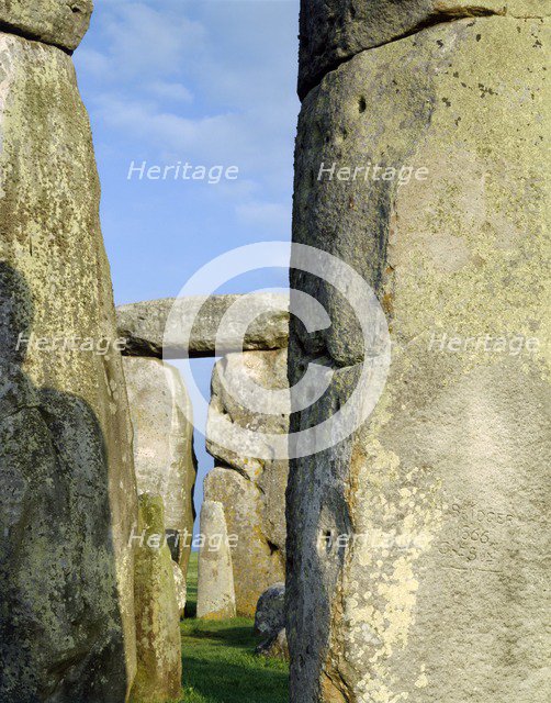 Stonehenge, Wiltshire. Artist: Unknown.