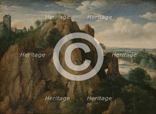 Mountainous landscape, 1582. Creator: Lucas van Valckenborch.