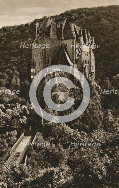 'Burg Katz (Mosel)', 1931. Artist: Kurt Hielscher.