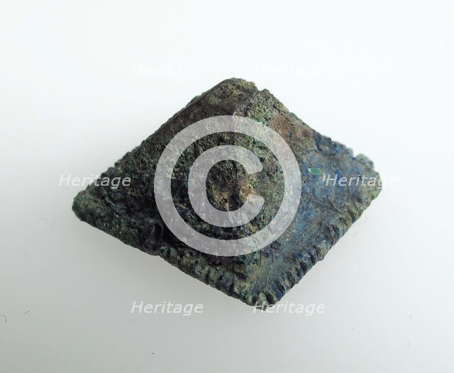 Sword Sheath Mount, Frankish, 7th century. Creator: Unknown.