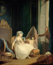 Frivolous love, c1780-1789. Creators: Jean Frederic Schall, Nicolas Lavreince.