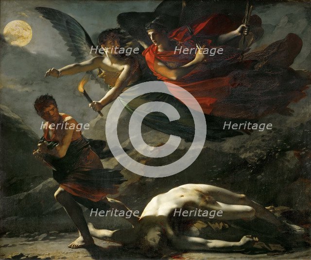 Justice and Divine Vengeance Pursuing Crime. Artist: Prud'hon, Pierre-Paul (1758-1823)