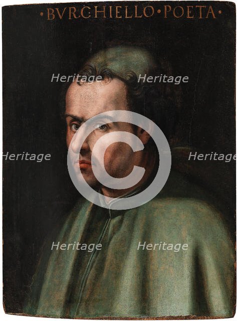 Portrait of the Poet Domenico di Giovanni Burchiello (1404-1449), 16th century. Creator: Anonymous.