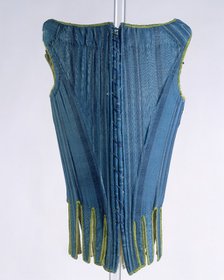 Back view of a corset, c1670-c1680. Artist: Unknown