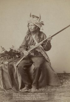 Little, the instigator of Indian Revolt at Pine Ridge, 1890, 1891. Creator: John C. H. Grabill.
