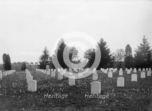 Arlington National Cemetery - Views, 1912. Creator: Harris & Ewing.