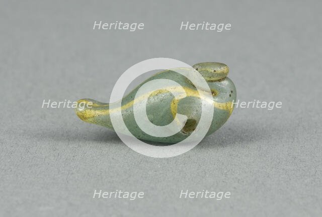 Amulet of a Duck, Egypt, New Kingdom (about 1550-1069 BCE). Creator: Unknown.