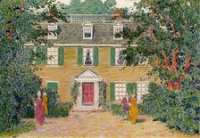 The Quincy House, New England, USA, c18th century (1921).Artist: James Preston