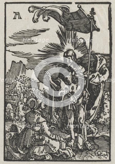 The Fall and Redemption of Man: Christ Appearing to St. Mary Magdalen, 1515. Creator: Albrecht Altdorfer (German, c. 1480-1538).