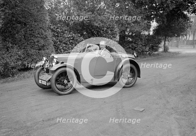 MG M type of C Robinson, c1929. Artist: Bill Brunell.