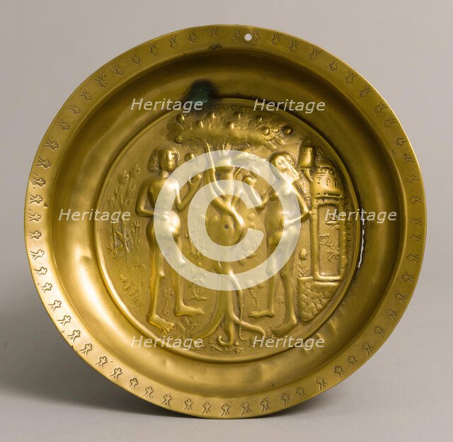 Dish, German, early 16th century. Creator: Unknown.