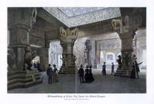 Khmer Temple, Paris World Exposition, 1889, (1900).Artist: Ewald Thiel