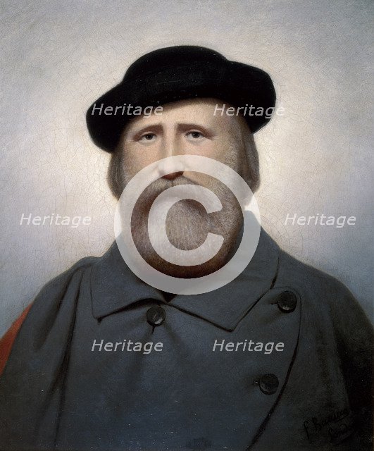 'General Garibaldi', 1864. Artist: Felice Barucco 