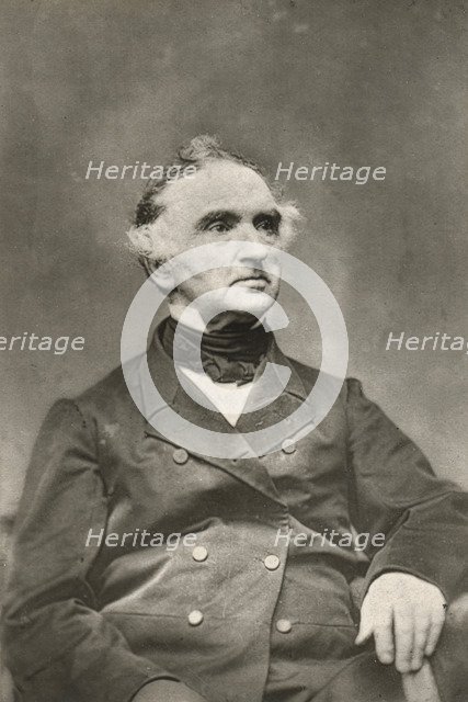 Justus von Liebig, German chemist, 1866. Artist: Unknown