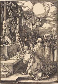 The Mass of Saint Gregory, 1511. Creator: Albrecht Durer.