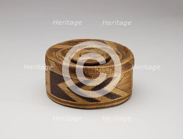 Rattle-Top Basket, 1880-1886. Creator: Unknown.