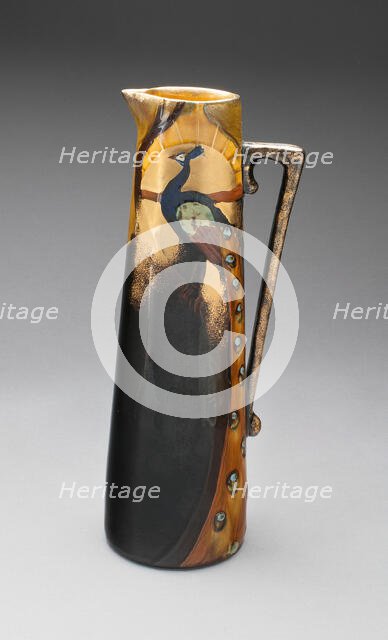 Ewer, England, c. 1900. Creators: Phoenix Ware, Thomas Forester and Sons.