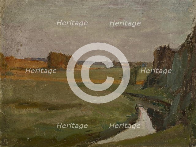 Evening, 1910. Creator: Jan Ciaglinski.