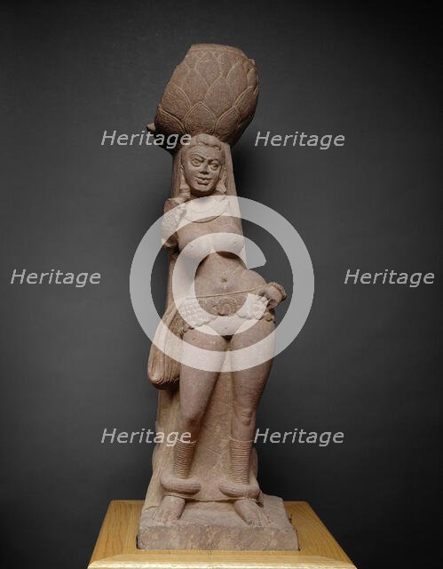 Yakshi, Kushan period, 2nd century. Creator: Unknown.