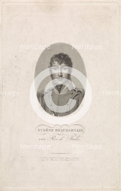 Eugène de Beauharnais (1781-1824), Viceroy of the Kingdom of Italy, Grand Duke of Frankfurt, Duke of