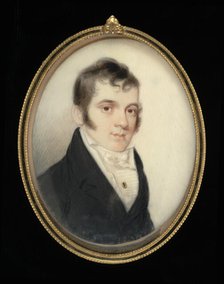 Julius White, ca. 1820. Creator: Anson Dickinson.