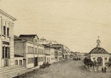 Tomsk Iverskaya Chapel Square, 1886. Creator: Pavel Mikhailovich Kosharov.