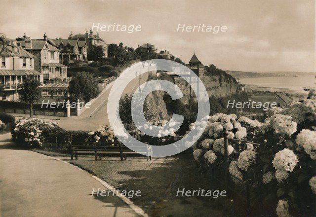 'Cliff Road, Shanklin, I.W.', c1920. Creator: Unknown.