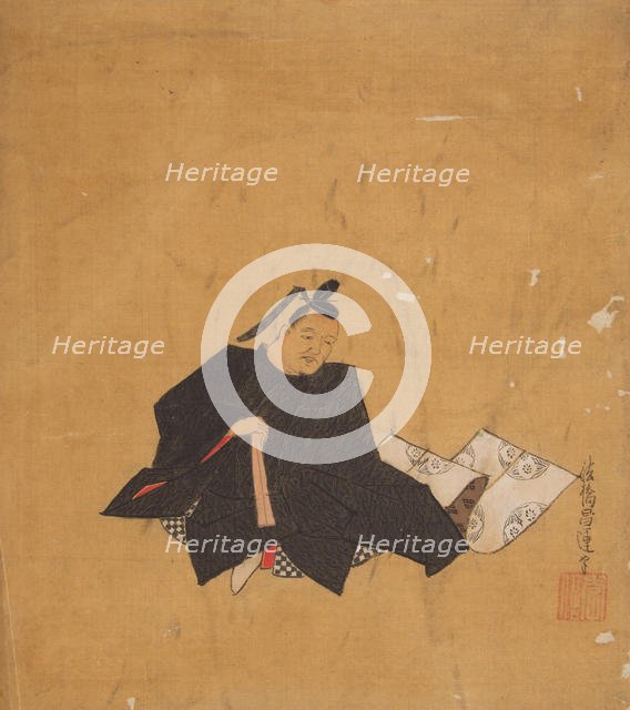 Immortal Poet, 17th century. Creator: Kano Shoun.