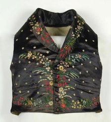 Vest, French, 1840-60. Creator: Unknown.