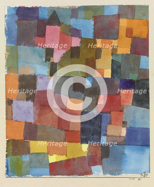 Room Architectures (On Cold-Warm), 1915.