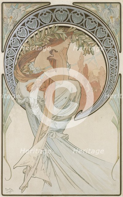 La Poesia (From the series The Arts), 1898.