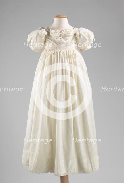 Dress, American, ca. 1830. Creator: Unknown.