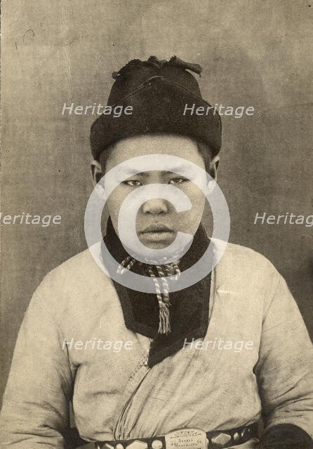 Buryat is the son of the “head” (volost elder) of the Verkhne-Kuda department, 1905. Creator: L Veniukov.