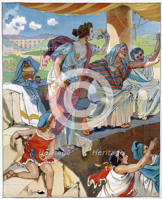 'The Arenas of Lutetia', c1870-1950.Artist: Ferdinand Sigismund Bac