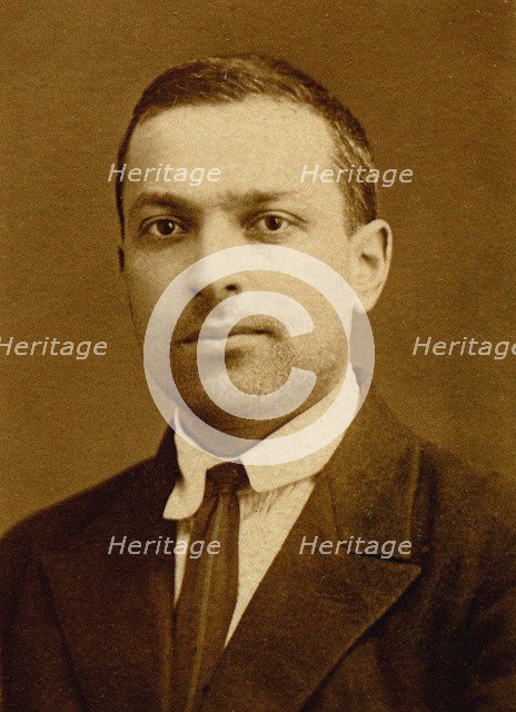 Lev Semyonovich Vygotsky (1896-1934) Artist: Anonymous  