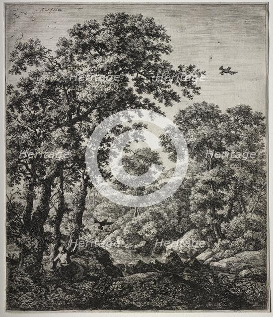 Elijah Fed by the Ravens. Creator: Anthonie Waterloo (Dutch, 1609/10-1690).