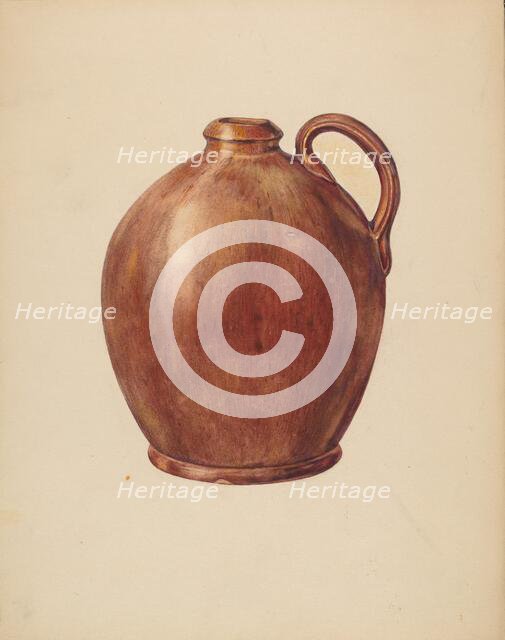 Vinegar Jug, c. 1939. Creator: Francis Law Durand.