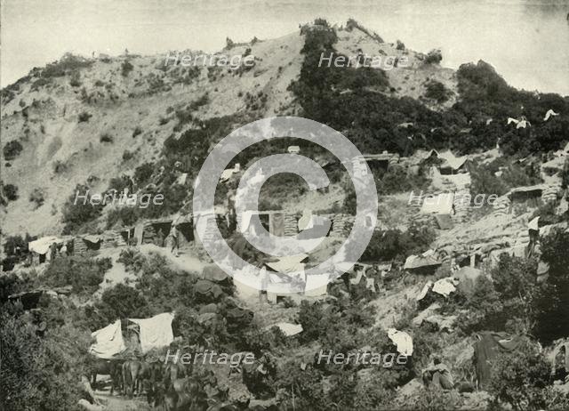 'The British Troops on the Gallipoli Peninsula', (1919). Creator: Unknown.