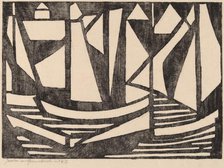 Boats, 1915. Creator: Jacoba van Heemskerck van Beest.