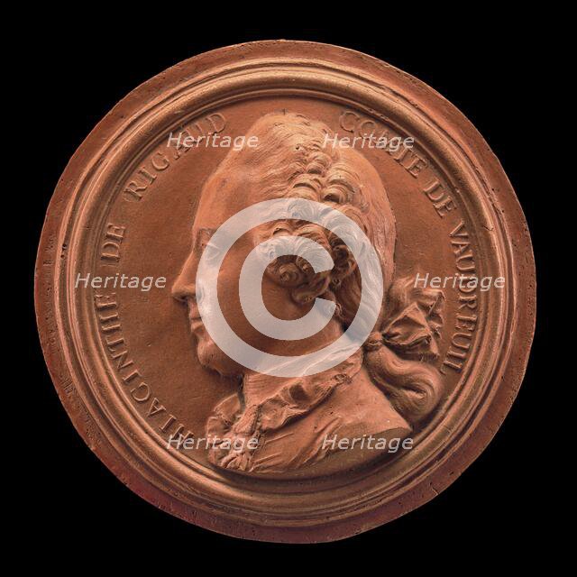 Hiacynthe de Rigaud, 1741-1817, Comte de Vaudreuil, 1770. Creator: Giovanni Battista Nini.