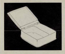 Pewter Box, c. 1937. Creator: Harry Goodman.