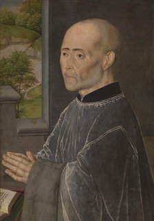 Portrait of a Canon, 1475-1499. Creator: Anon.