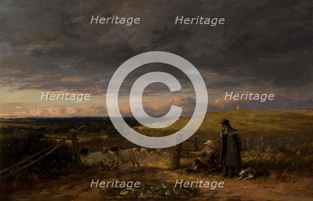Changing Pasture, 1847. Creator: David Cox the elder.