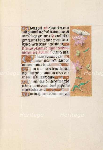 Hours of Queen Isabella the Catholic, Queen of Spain: Fol. 107r, c. 1500. Creator: Master of the First Prayerbook of Maximillian (Flemish, c. 1444-1519); Associates, and.