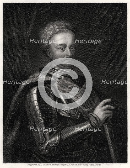 Jan III Sobieski, King of the Polish-Lithuanian Commonwealth, 19th century. Artist: J Thomson